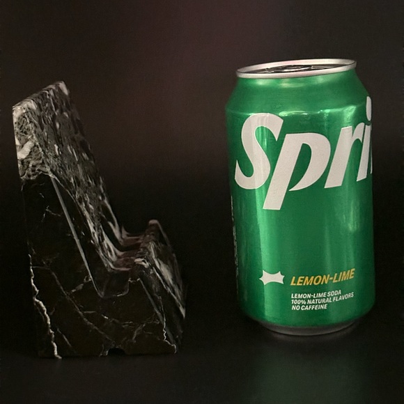 $50 Heavy Bey-Berk Zebra Marble Phone Tablet Holder Stand with Charging Port Blk - Picture 8 of 9